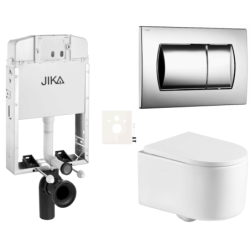 Závěsný wc set k zazdění  SAT SIKOJZREX72CR
