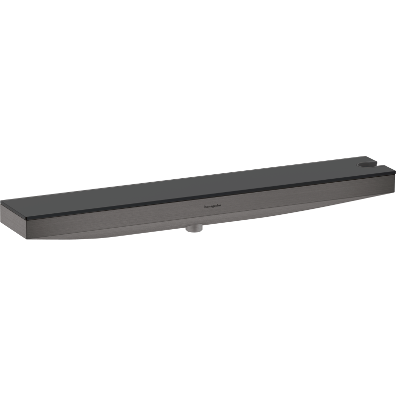 Podomítkový vývod Hansgrohe Rainfinity s poličkou kartáčovaný černý chrom 26858340