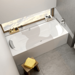 Obdélníková vana Ravak Campanula II 180x80 cm akrylát levá i pravá CB21000000