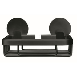 Nástěnný držák mýdla Kleine Wolke Rocco černá 8061926802