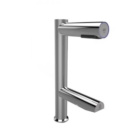 Senzorová umyvadlová baterie s osoušečem rukou Jet Dryer DUO 2v1 matný nerez 8596220010353