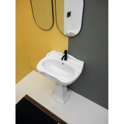 Umyvadlo AXA Contea 56x72 cm bez otvoru pro baterii 0603001