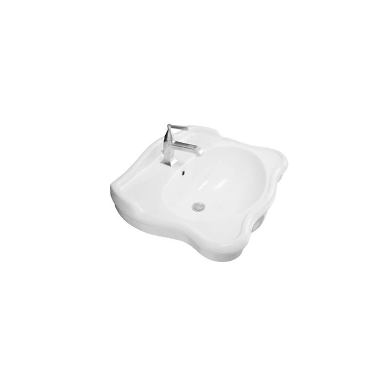 Umyvadlo AXA Contea 56x72 cm bez otvoru pro baterii 0603001