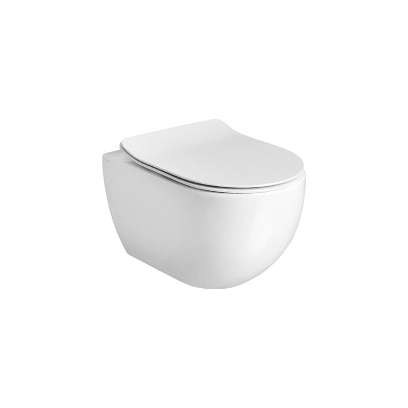 Wc závěsné AXA Glomp lesk zadní odpad 0201001