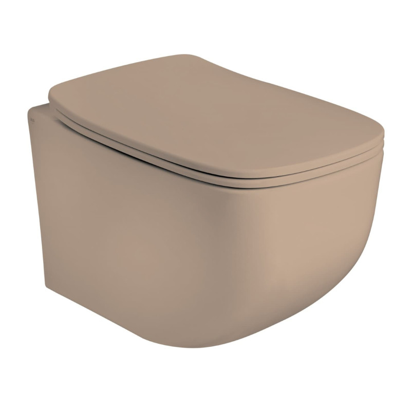 Wc závěsné AXA Jam béžová mat zadní odpad 3312710