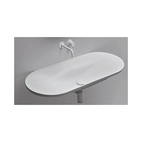 Umyvadlo AXA Delano 46x100 cm bez otvoru pro baterii 9040001