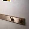 Sprchová a vanová baterie Hansgrohe RainSelect bez podomítkového tělesa kartáčovaný bronz 15381140