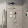 Ventil Hansgrohe ShowerSelect Comfort E bez podomítkového tělesa matná bílá 15573700