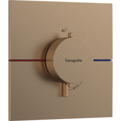 Sprchová baterie Hansgrohe ShowerSelect Comfort E bez podomítkového tělesa kartáčovaný bronz 15574140