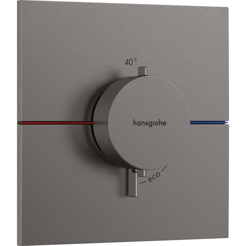 Sprchová baterie Hansgrohe ShowerSelect Comfort E bez podomítkového tělesa kartáčovaný černý chrom 15574340