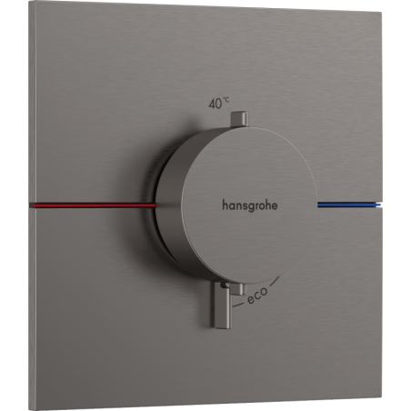 Sprchová baterie Hansgrohe ShowerSelect Comfort E bez podomítkového tělesa kartáčovaný černý chrom 15574340