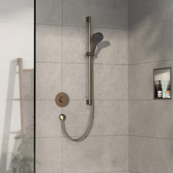Sprchová baterie Hansgrohe ShowerSelect Comfort S bez podomítkového tělesa kartáčovaný bronz 15553140