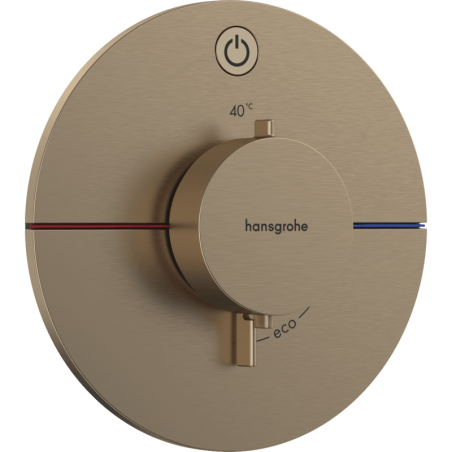 Sprchová baterie Hansgrohe ShowerSelect Comfort S bez podomítkového tělesa kartáčovaný bronz 15553140