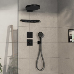 Sprchová baterie Hansgrohe ShowerSelect Comfort E bez podomítkového tělesa matná černá 15574670
