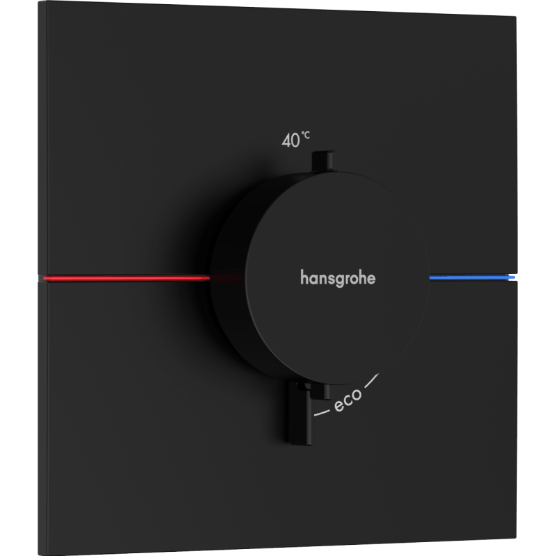 Sprchová baterie Hansgrohe ShowerSelect Comfort E bez podomítkového tělesa matná černá 15574670