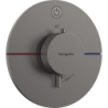 Sprchová baterie Hansgrohe ShowerSelect Comfort S bez podomítkového tělesa kartáčovaný černý chrom 15553340