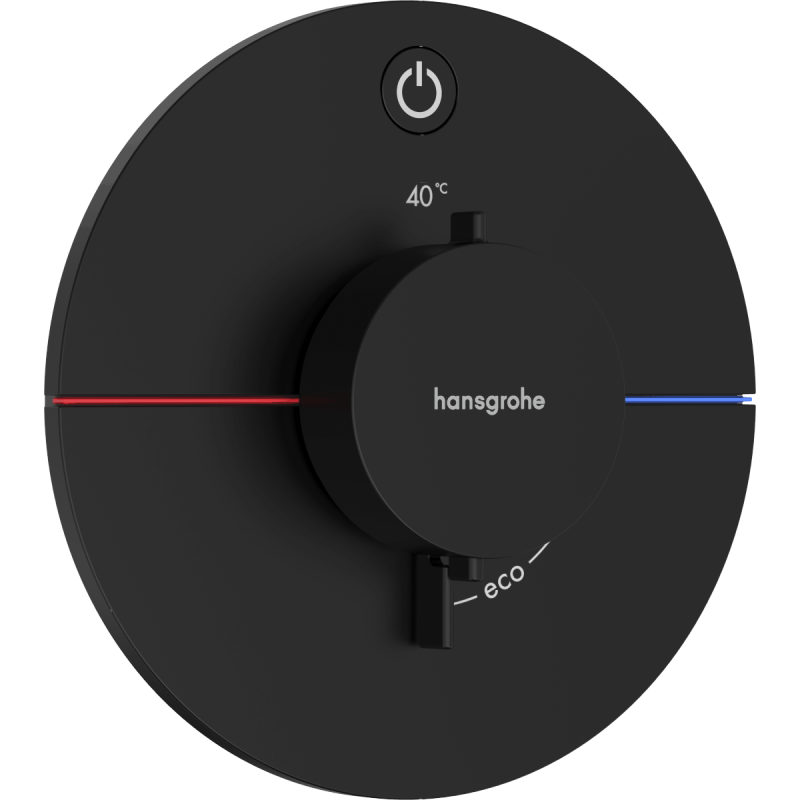 Sprchová baterie Hansgrohe ShowerSelect Comfort S bez podomítkového tělesa matná černá 15553670