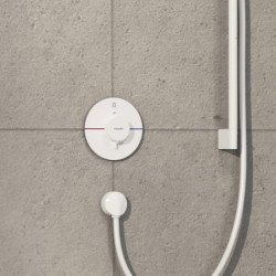 Sprchová baterie Hansgrohe ShowerSelect Comfort S bez podomítkového tělesa matná bílá 15553700