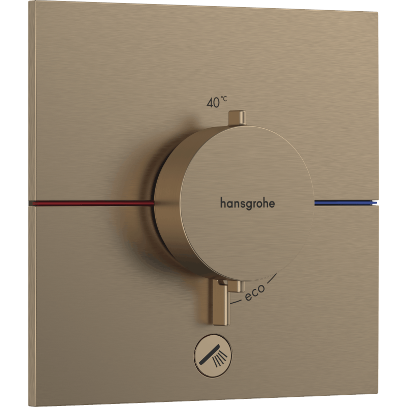 Sprchová baterie Hansgrohe ShowerSelect Comfort E bez podomítkového tělesa kartáčovaný bronz 15575140