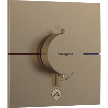 Sprchová baterie Hansgrohe ShowerSelect Comfort E bez podomítkového tělesa kartáčovaný bronz 15575140