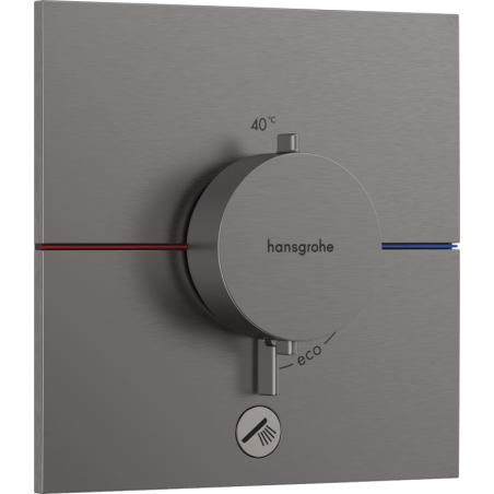 Sprchová baterie Hansgrohe ShowerSelect Comfort E bez podomítkového tělesa kartáčovaný černý chrom 15575340