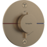 Sprchová a vanová baterie Hansgrohe ShowerSelect Comfort S bez podomítkového tělesa kartáčovaný bronz 15554140