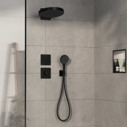 Sprchová baterie Hansgrohe ShowerSelect Comfort E bez podomítkového tělesa matná černá 15575670