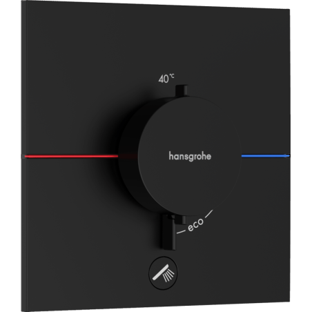 Sprchová baterie Hansgrohe ShowerSelect Comfort E bez podomítkového tělesa matná černá 15575670