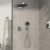 Sprchová a vanová baterie Hansgrohe ShowerSelect Comfort E bez podomítkového tělesa chrom 15578000