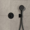 Sprchová a vanová baterie Hansgrohe ShowerSelect Comfort S bez podomítkového tělesa matná černá 15554670
