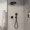 Sprchová a vanová baterie Hansgrohe ShowerSelect Comfort S bez podomítkového tělesa matná černá 15554670