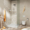 Sprchová a vanová baterie Hansgrohe ShowerSelect Comfort S bez podomítkového tělesa matná bílá 15556700