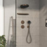 Ventil Hansgrohe ShowerSelect Comfort S bez podomítkového tělesa kartáčovaný bronz 15558140