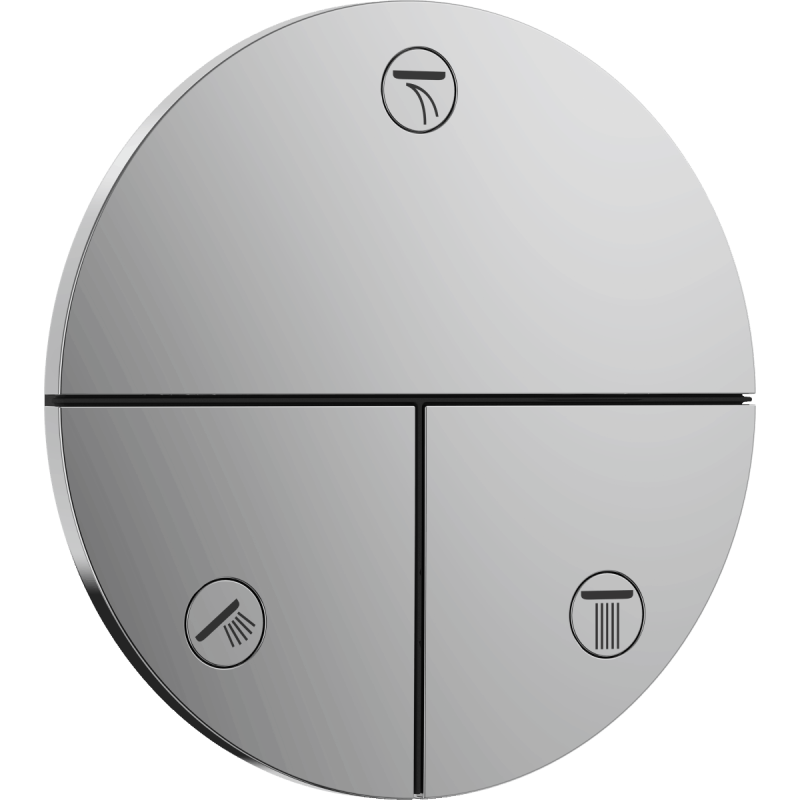 Ventil Hansgrohe ShowerSelect Comfort S bez podomítkového tělesa chrom 15558000