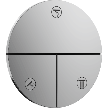 Ventil Hansgrohe ShowerSelect Comfort S bez podomítkového tělesa chrom 15558000
