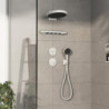 Ventil Hansgrohe ShowerSelect Comfort S bez podomítkového tělesa matná bílá 15558700