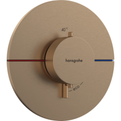 Sprchová baterie Hansgrohe ShowerSelect Comfort S bez podomítkového tělesa kartáčovaný bronz 15559140