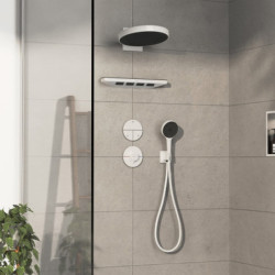 Sprchová baterie Hansgrohe ShowerSelect Comfort S bez podomítkového tělesa matná bílá 15559700