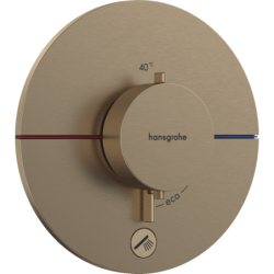 Sprchová baterie Hansgrohe ShowerSelect Comfort S bez podomítkového tělesa kartáčovaný bronz 15562140