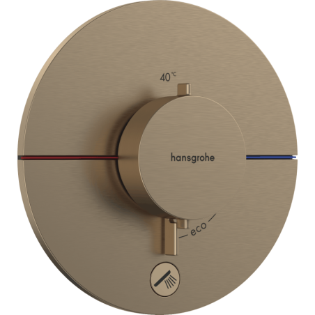 Sprchová baterie Hansgrohe ShowerSelect Comfort S bez podomítkového tělesa kartáčovaný bronz 15562140