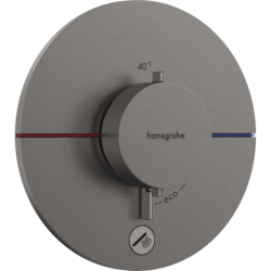 Sprchová baterie Hansgrohe ShowerSelect Comfort S bez podomítkového tělesa kartáčovaný černý chrom 15562340