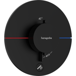 Sprchová baterie Hansgrohe ShowerSelect Comfort S bez podomítkového tělesa matná černá 15562670