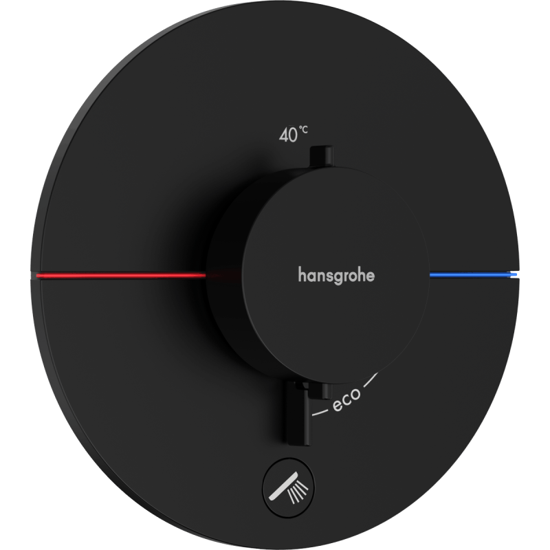Sprchová baterie Hansgrohe ShowerSelect Comfort S bez podomítkového tělesa matná černá 15562670