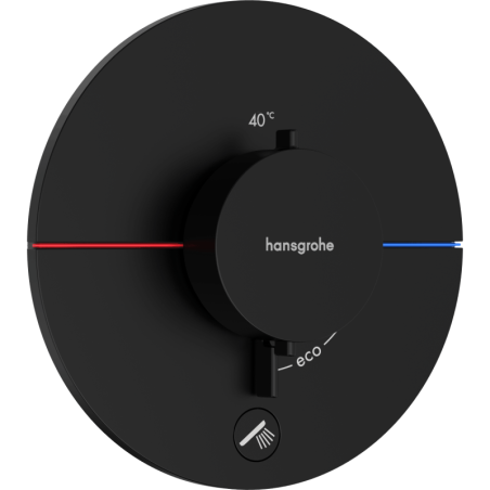 Sprchová baterie Hansgrohe ShowerSelect Comfort S bez podomítkového tělesa matná černá 15562670