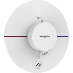 Sprchová baterie Hansgrohe ShowerSelect Comfort S bez podomítkového tělesa matná bílá 15562700