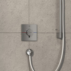 Sprchová baterie Hansgrohe ShowerSelect Comfort E bez podomítkového tělesa chrom 15571000