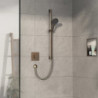 Sprchová baterie Hansgrohe ShowerSelect Comfort E bez podomítkového tělesa kartáčovaný bronz 15571140