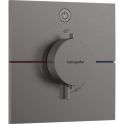 Sprchová baterie Hansgrohe ShowerSelect Comfort E bez podomítkového tělesa kartáčovaný černý chrom 15571340