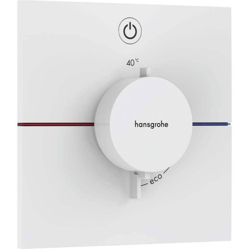 Sprchová baterie Hansgrohe ShowerSelect Comfort E bez podomítkového tělesa matná bílá 15571700