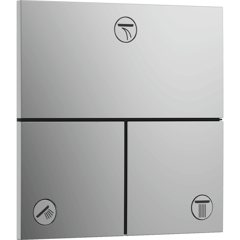 Ventil Hansgrohe ShowerSelect Comfort E bez podomítkového tělesa chrom 15573000